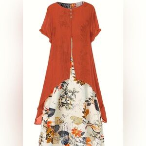 A Beautiful Soft Flowing Dress.